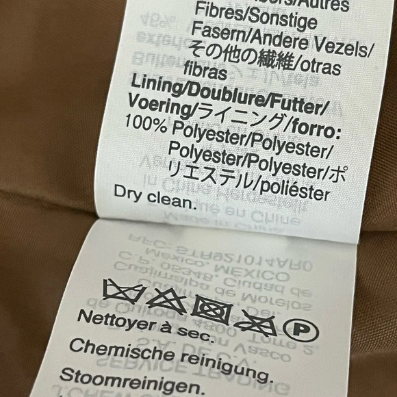 j crew mercantile Tan Wool Pencil Skirt Womens 2 Norm Preppy Capsule Academia - Picture 5 of 10